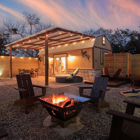 Romantic Luxury Retreat Hot Cold Pool & Sauna Wimberley Esterno foto