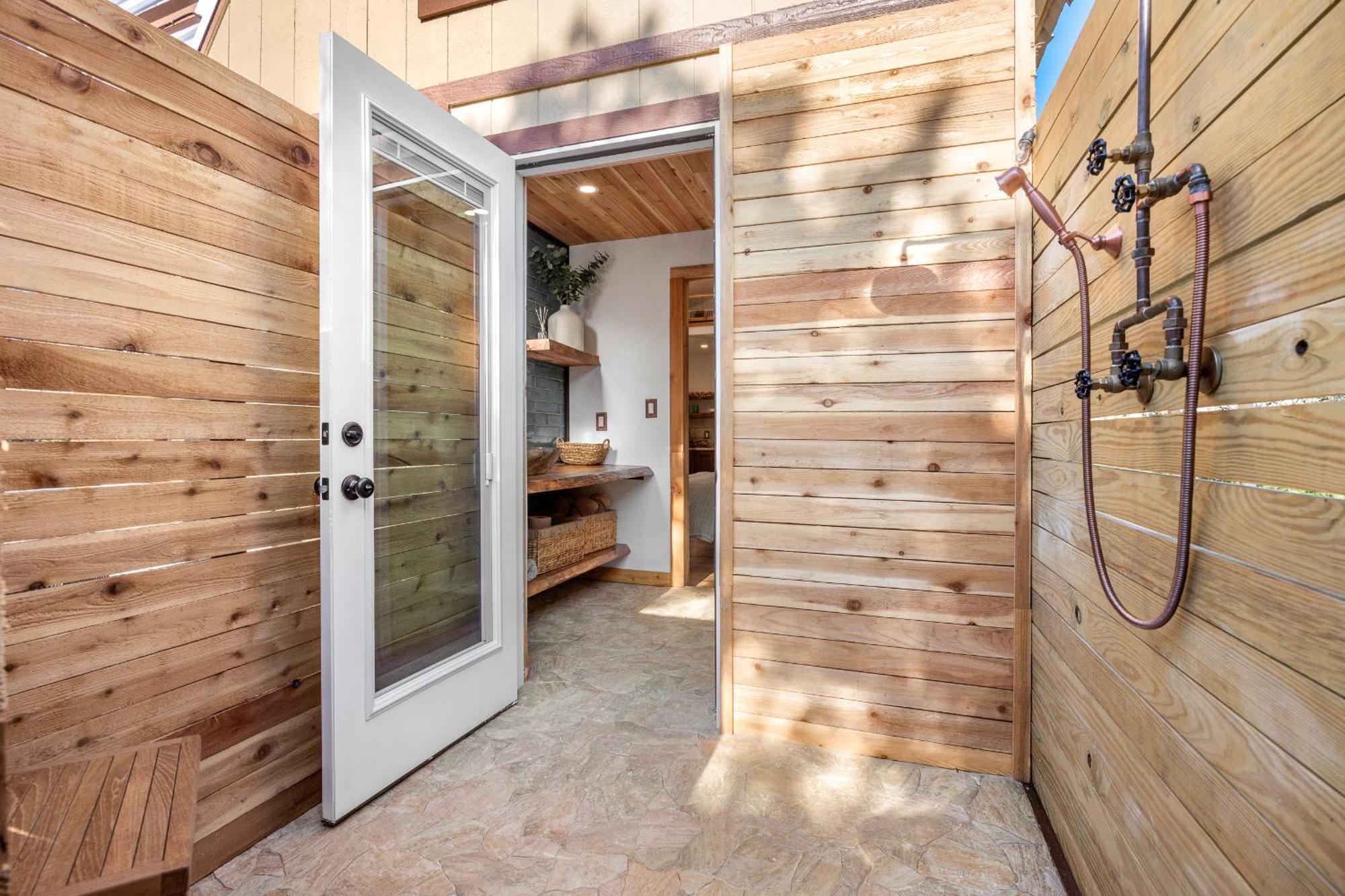 Romantic Luxury Retreat Hot Cold Pool & Sauna Wimberley Esterno foto